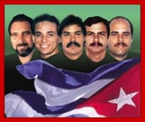 Les cinq antiterroristes cubains emprisonnész aux USA